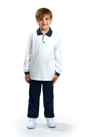 Polo Opzionale  Maniche Lunghe Bimbo Infanzia